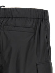 Moncler Ripstop Bermuda Shorts — Men's Black