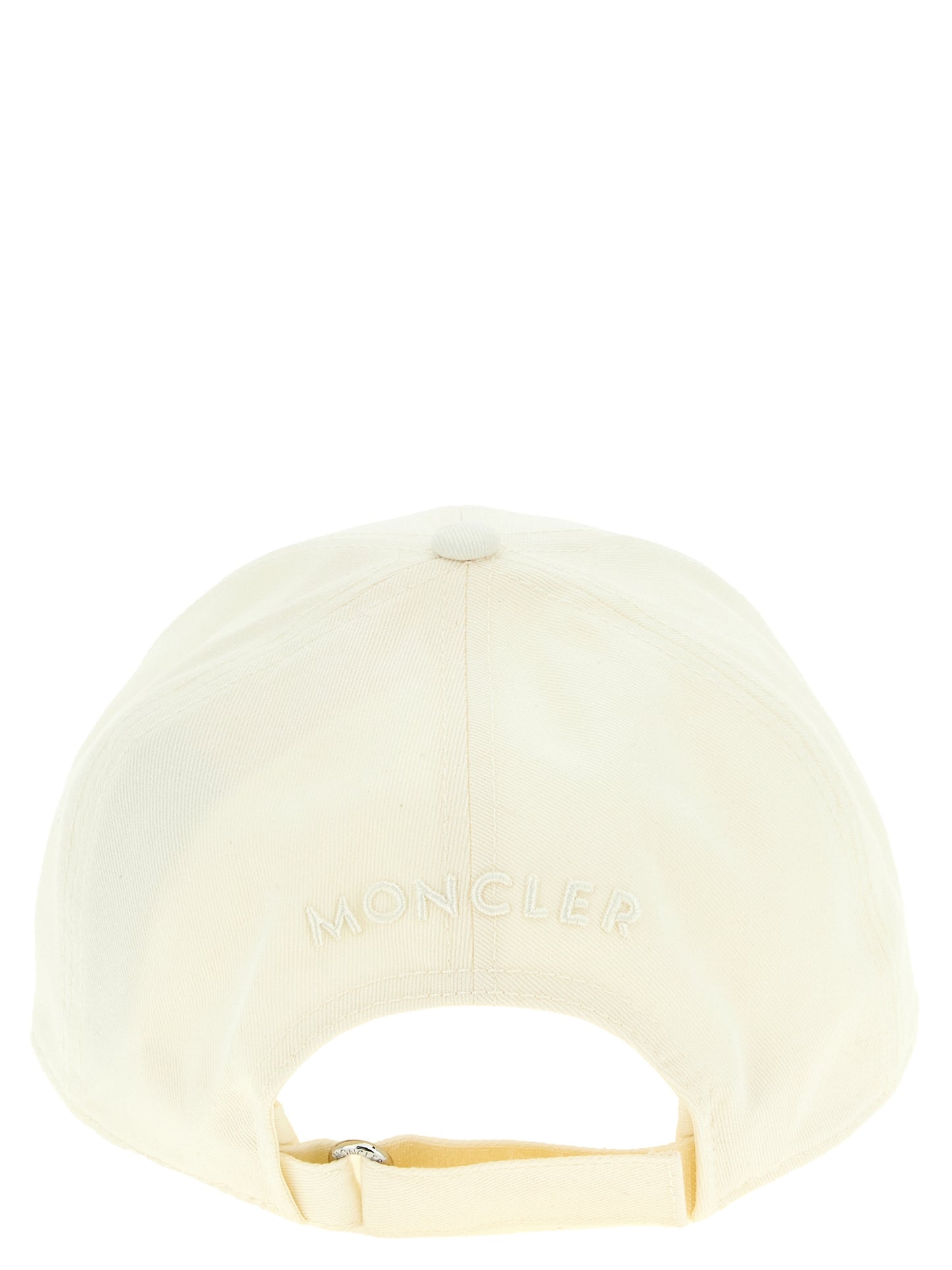 Moncler Logo Patch Cap — Men's Cotton Baseball Cap