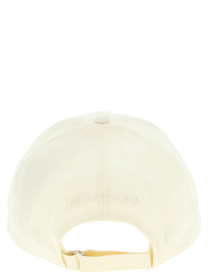 Moncler Logo Patch Cap — Men's Cotton Baseball Cap