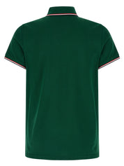 Moncler Tricolor Detail Polo Shirt