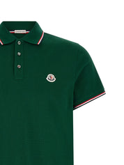 Moncler Tricolor Detail Polo Shirt