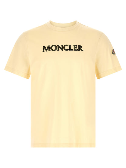 Moncler Flocked Logo T-shirt for Men — Topwear