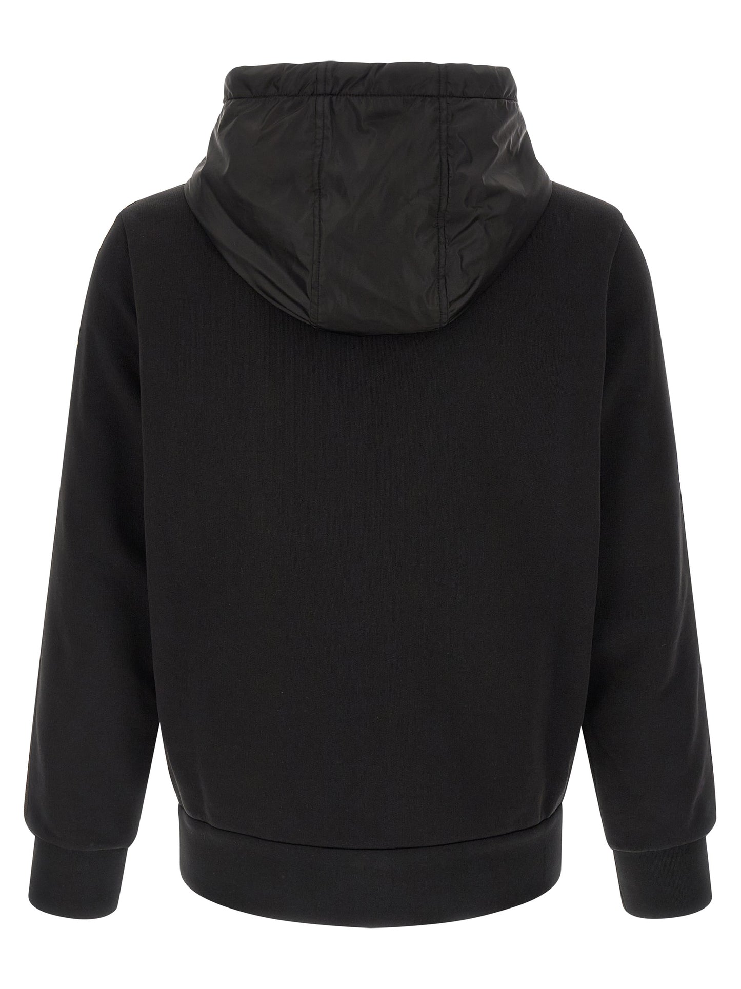 Moncler Cotton Hoodie for Men — Black Topwear