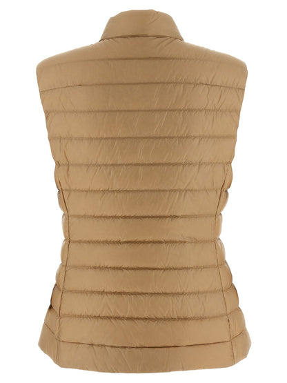 Moncler Igens Vest — Women's Quilted Vest (Beige)