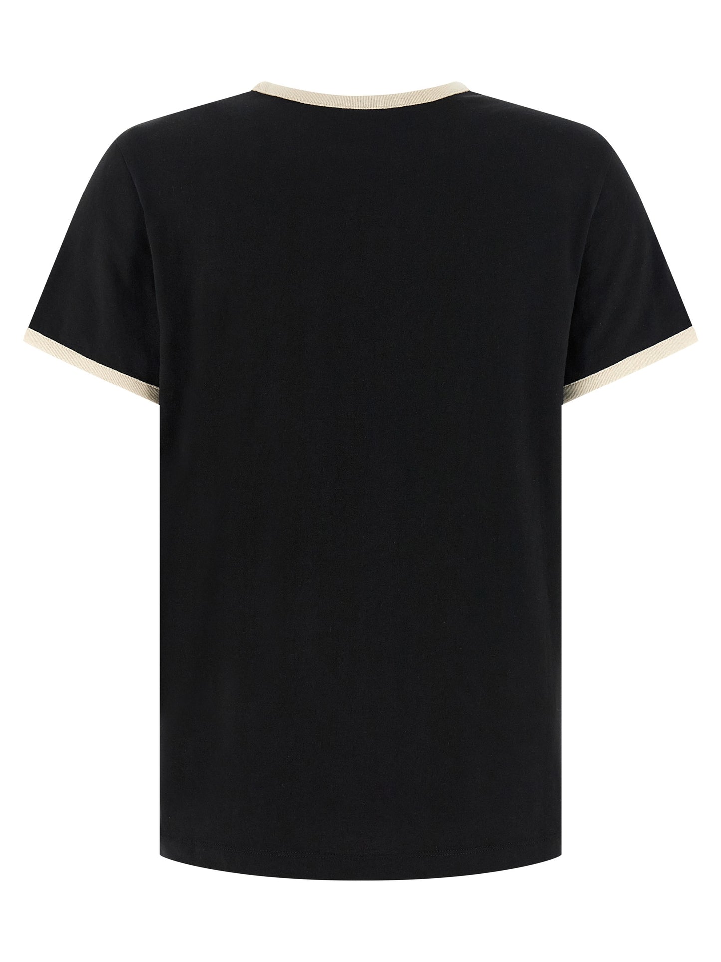 Moncler Flocked Logo T-Shirt — Women's Topwear
