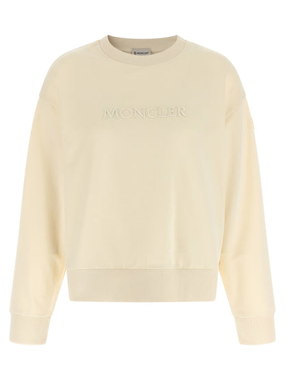 Moncler Logo Embroidery Sweatshirt — Women’s Topwear