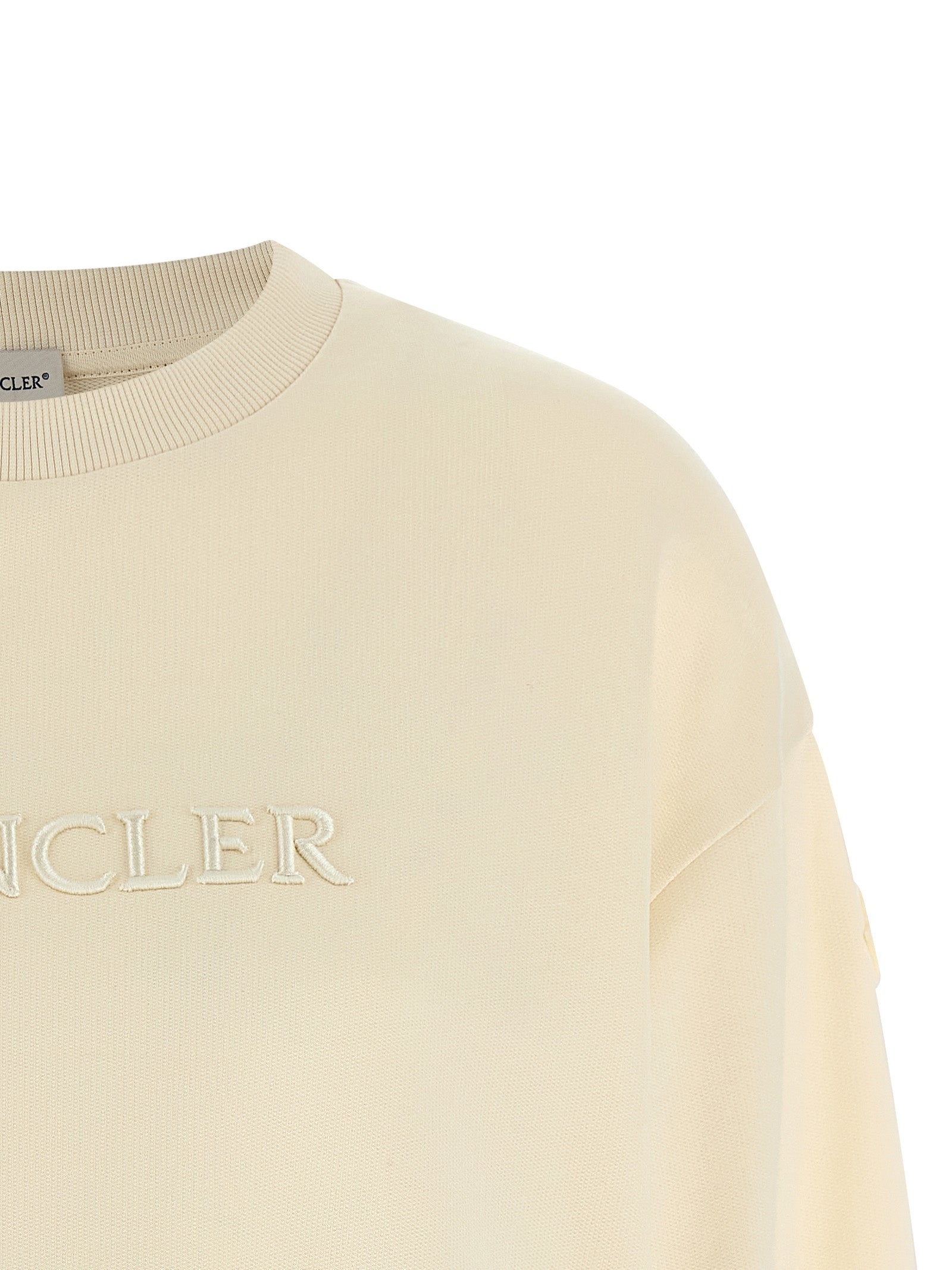 Moncler Logo Embroidery Sweatshirt — Women’s Topwear
