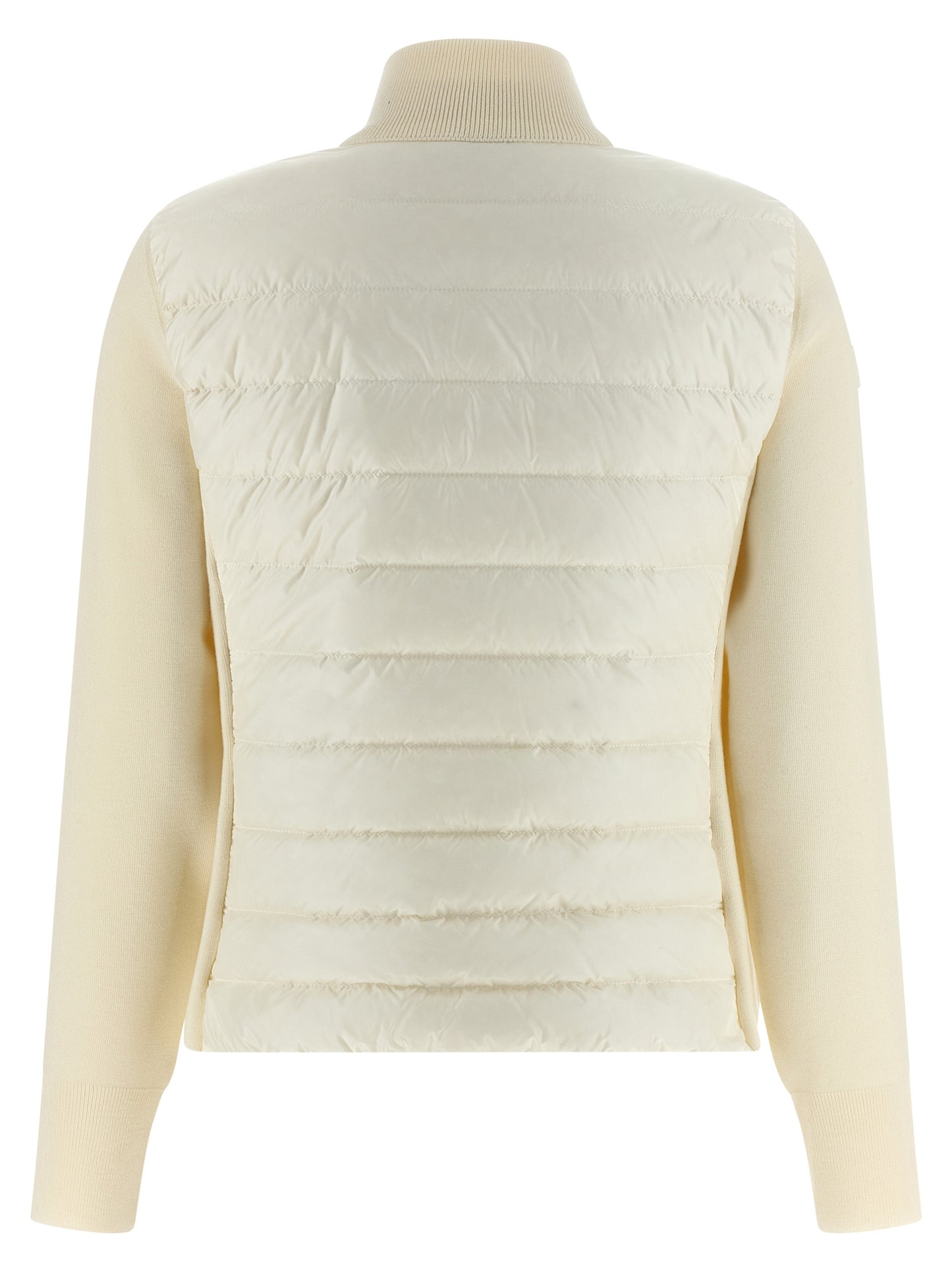 Moncler Two-Material Cardigan Knitwear for Women