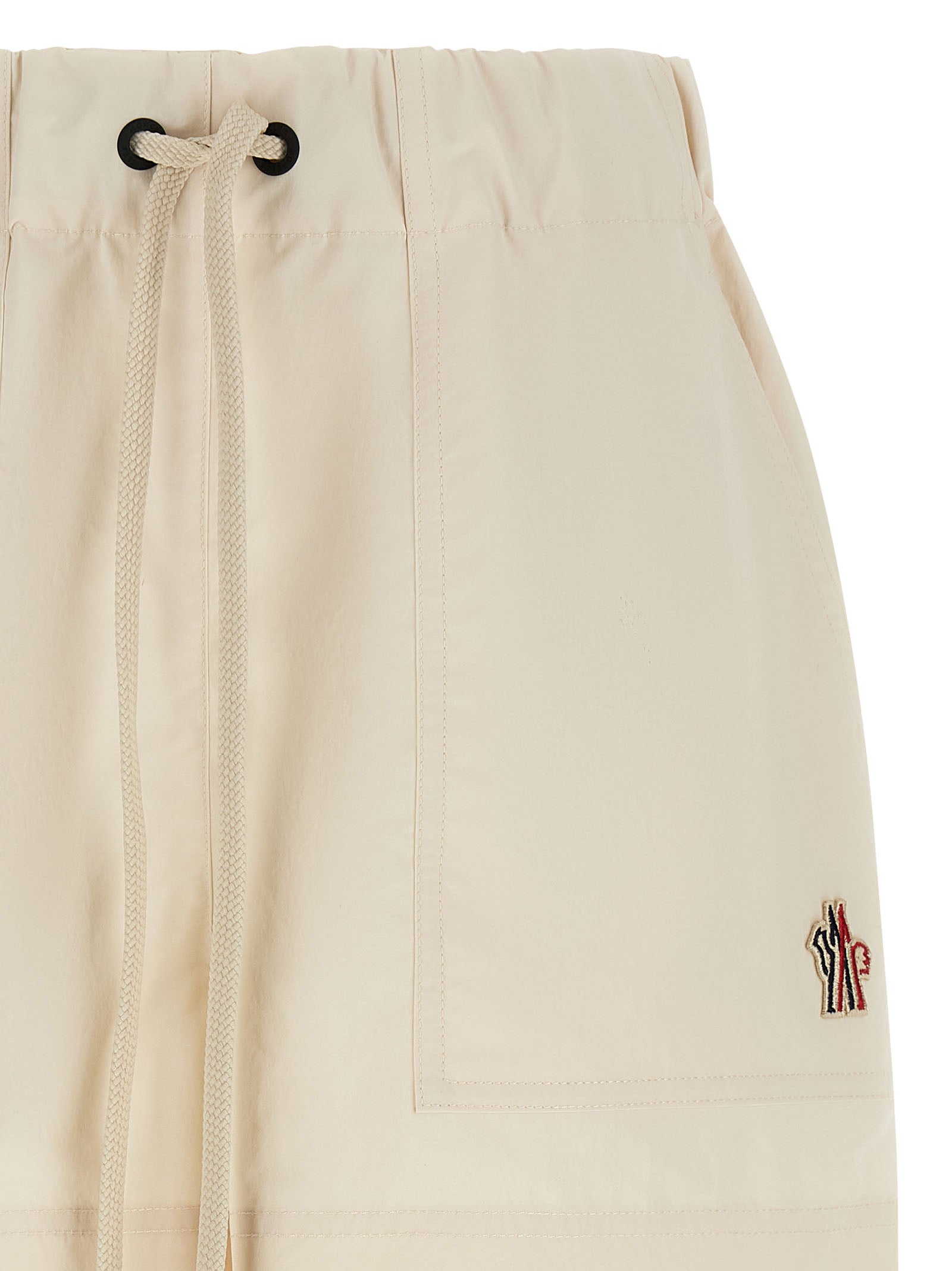 Moncler Grenoble Short Trousers — Technical Froissé Shorts