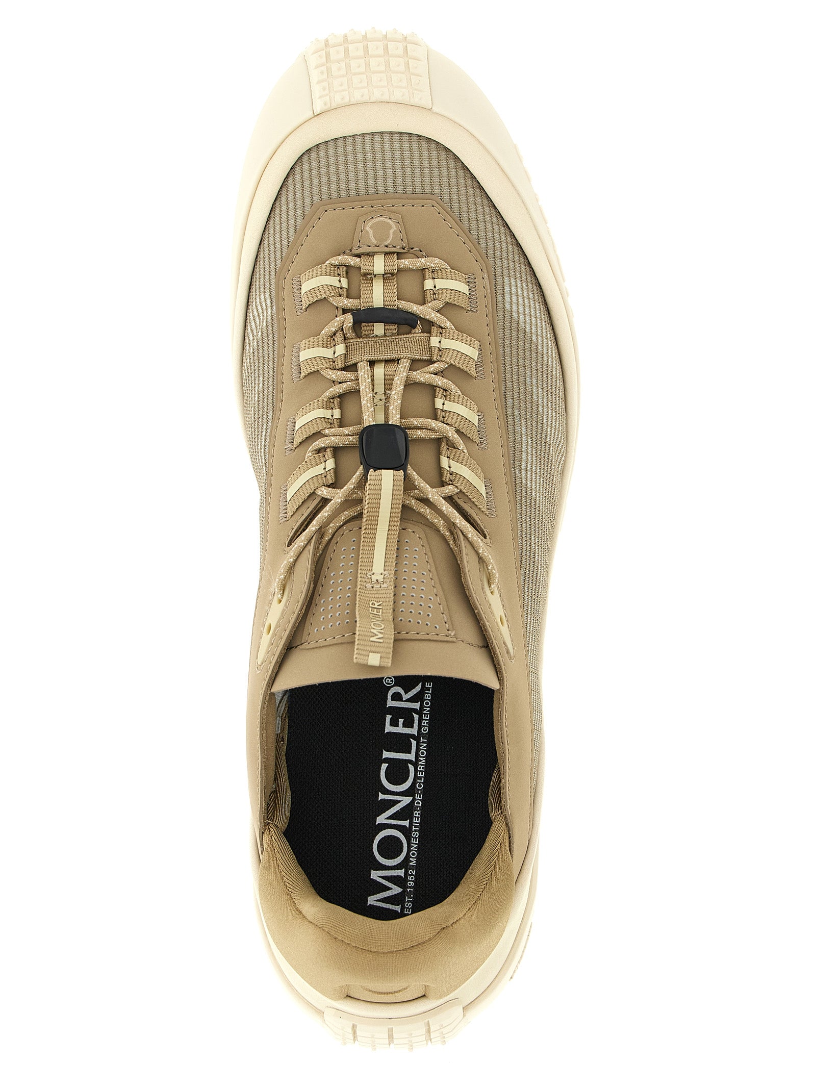 Moncler Trailgrip LP Sneakers for Men — Beige, EU Fit