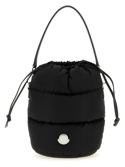 Moncler Caradoc Bucket Bag — Handbag for Women (Black)