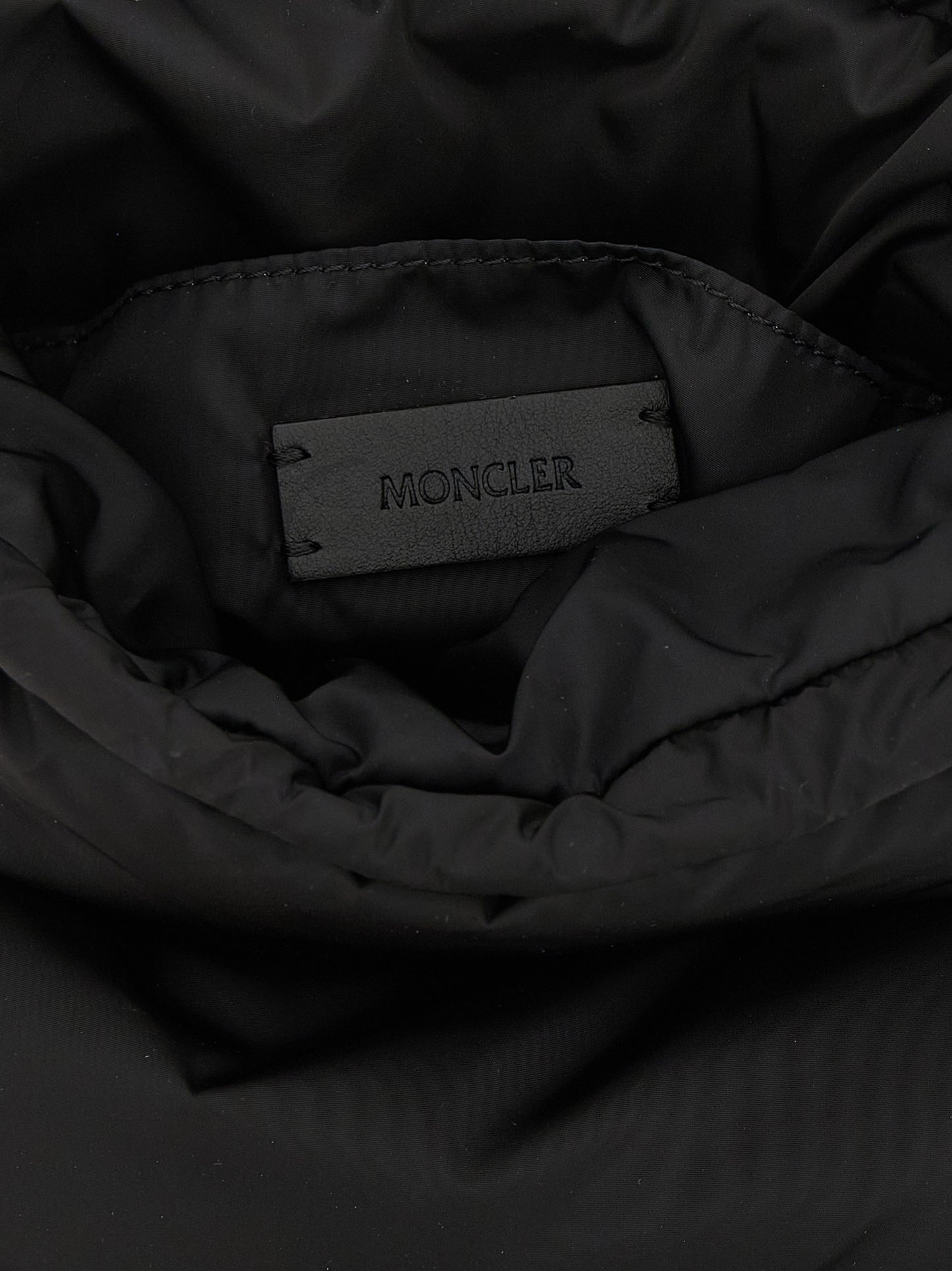 Moncler Caradoc Bucket Bag — Handbag for Women (Black)
