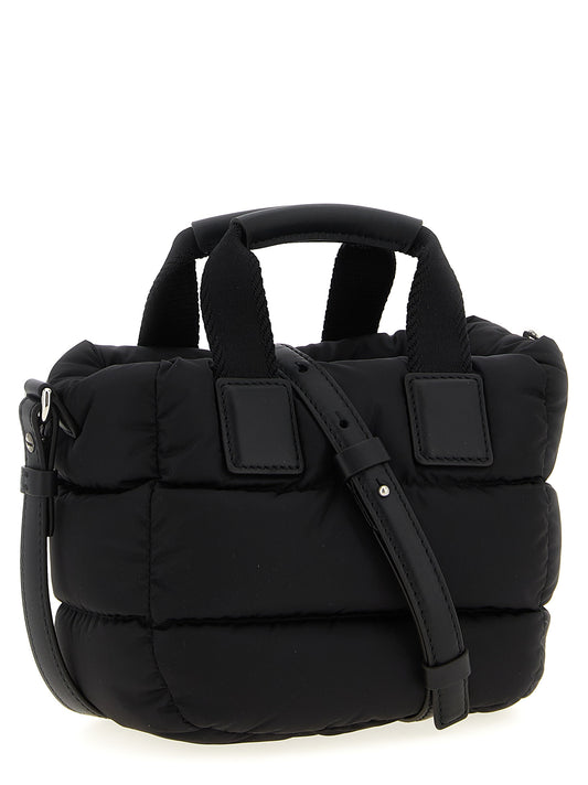 Moncler Micro Caradoc Crossbody Bag — Women's Black