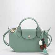 Longchamp Le Pliage Xtra bag in Celadon leather