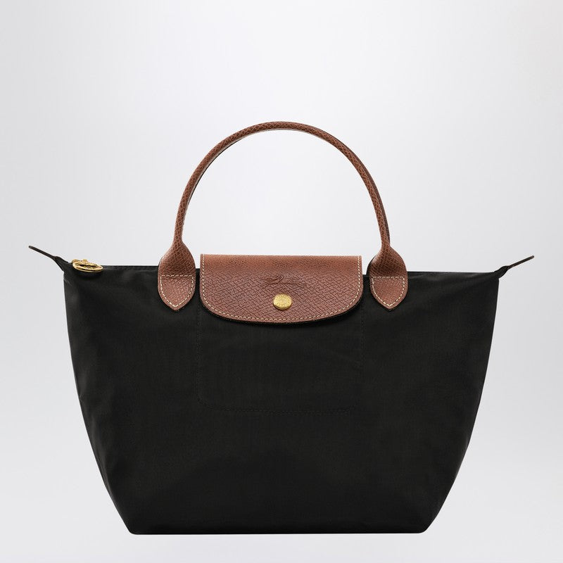 Longchamp Le Pliage Original S — Black Recycled Canvas Bag
