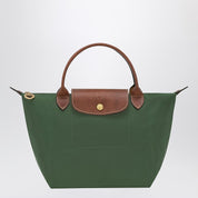 Longchamp Le Pliage Original S — Green Recycled Canvas Handbag