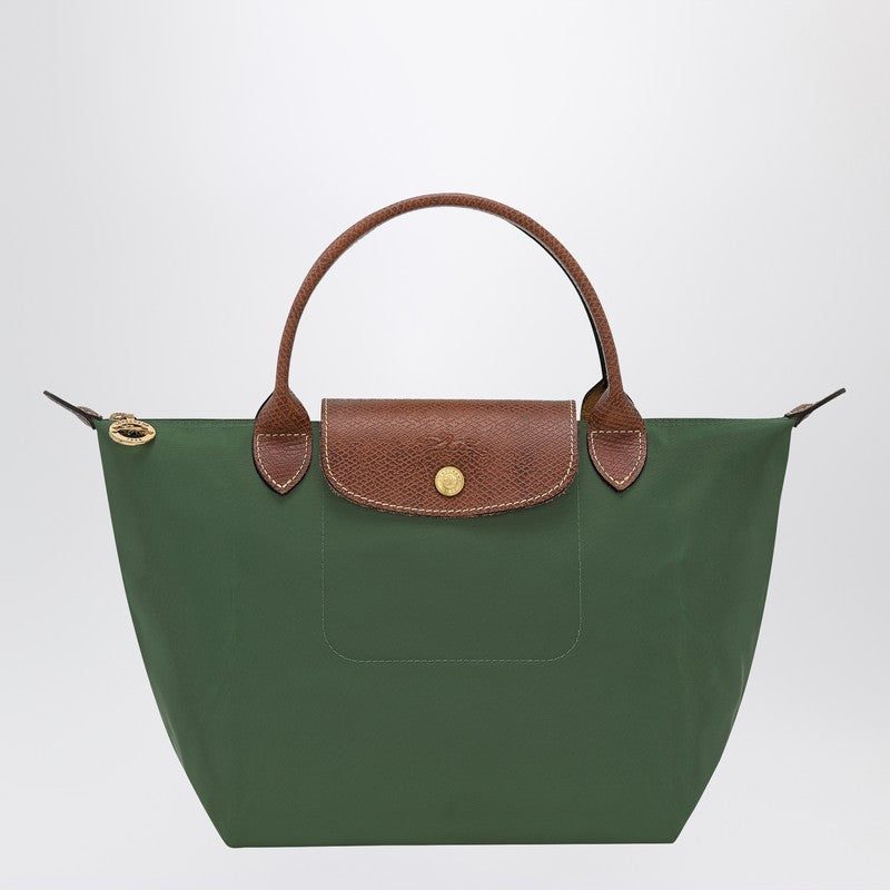 Longchamp Le Pliage Original S — Green Recycled Canvas Handbag