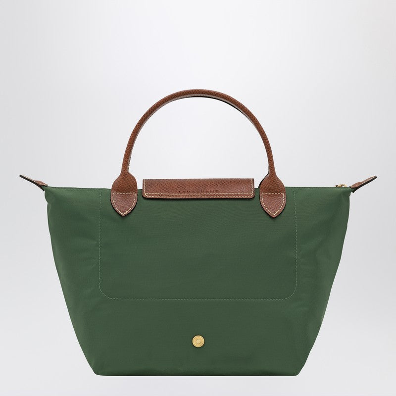 Longchamp Le Pliage Original S — Green Recycled Canvas Handbag