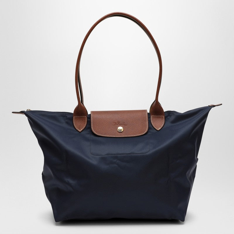 Grand sac cabas Longchamp Le Pliage en toile recyclée
