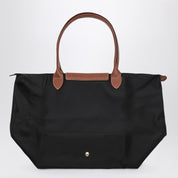 Longchamp Black Le Pliage Original L bag