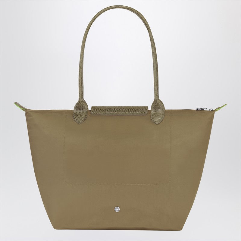 Longchamp Artichoke coloured L Le Pliage Green bag