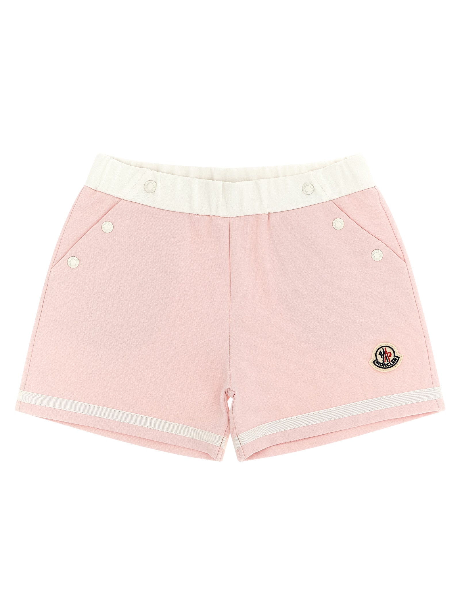Moncler Enfant Pink Bermuda Shorts – Short Trousers