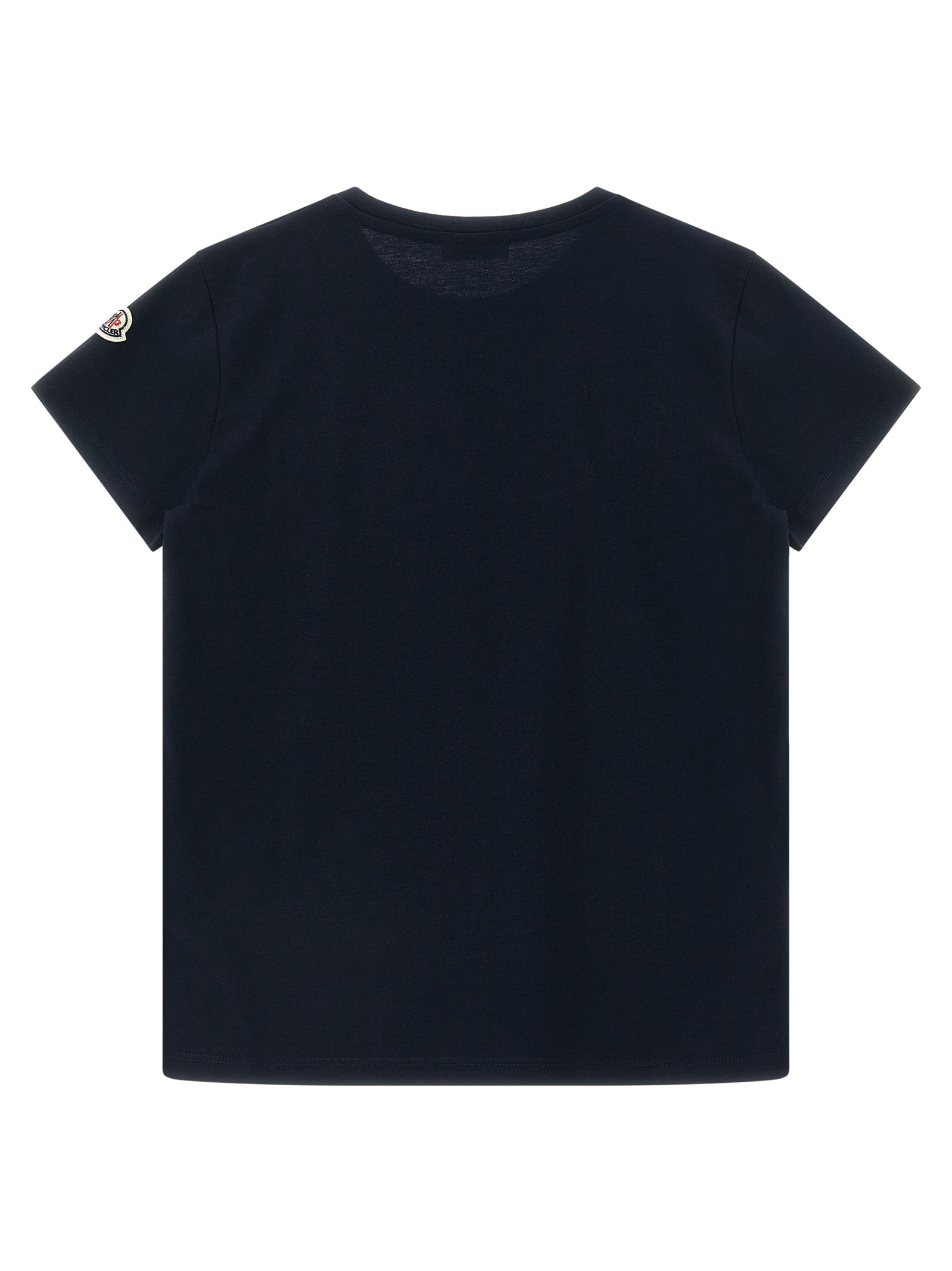 Moncler Enfant Logo Embroidery T-shirt — Kids Topwear