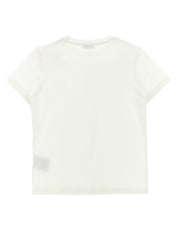 Moncler Enfant Logo T-shirt – Kids Topwear, White