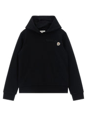 Moncler Enfant Hoodie — Logo Embroidery Topwear