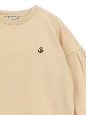 Moncler Enfant Sweatshirt Dress - Beige Cotton