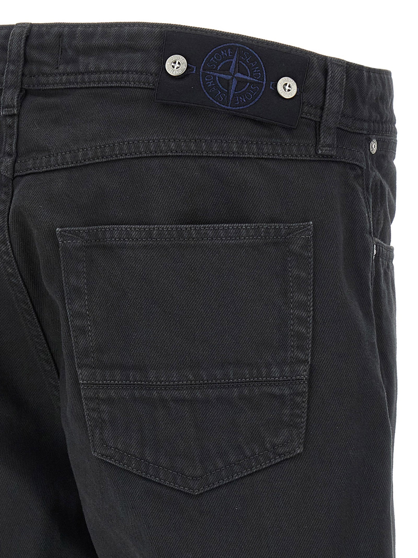 Stone Island Jeans — Light Bull Denim Straight Leg