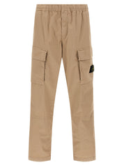 Stone Island Trousers — 3100021 Cargo Pants, Beige