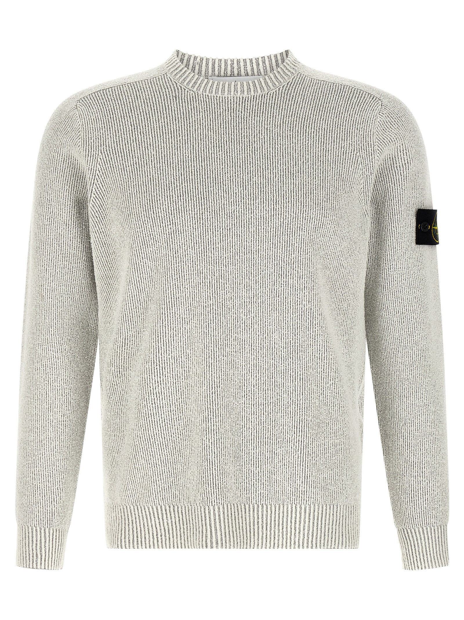 Stone Island 5100033 Knitwear Sweater — Gray Crewneck