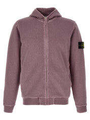 Stone Island Purple Hoodie 6100032 — Men’s Topwear