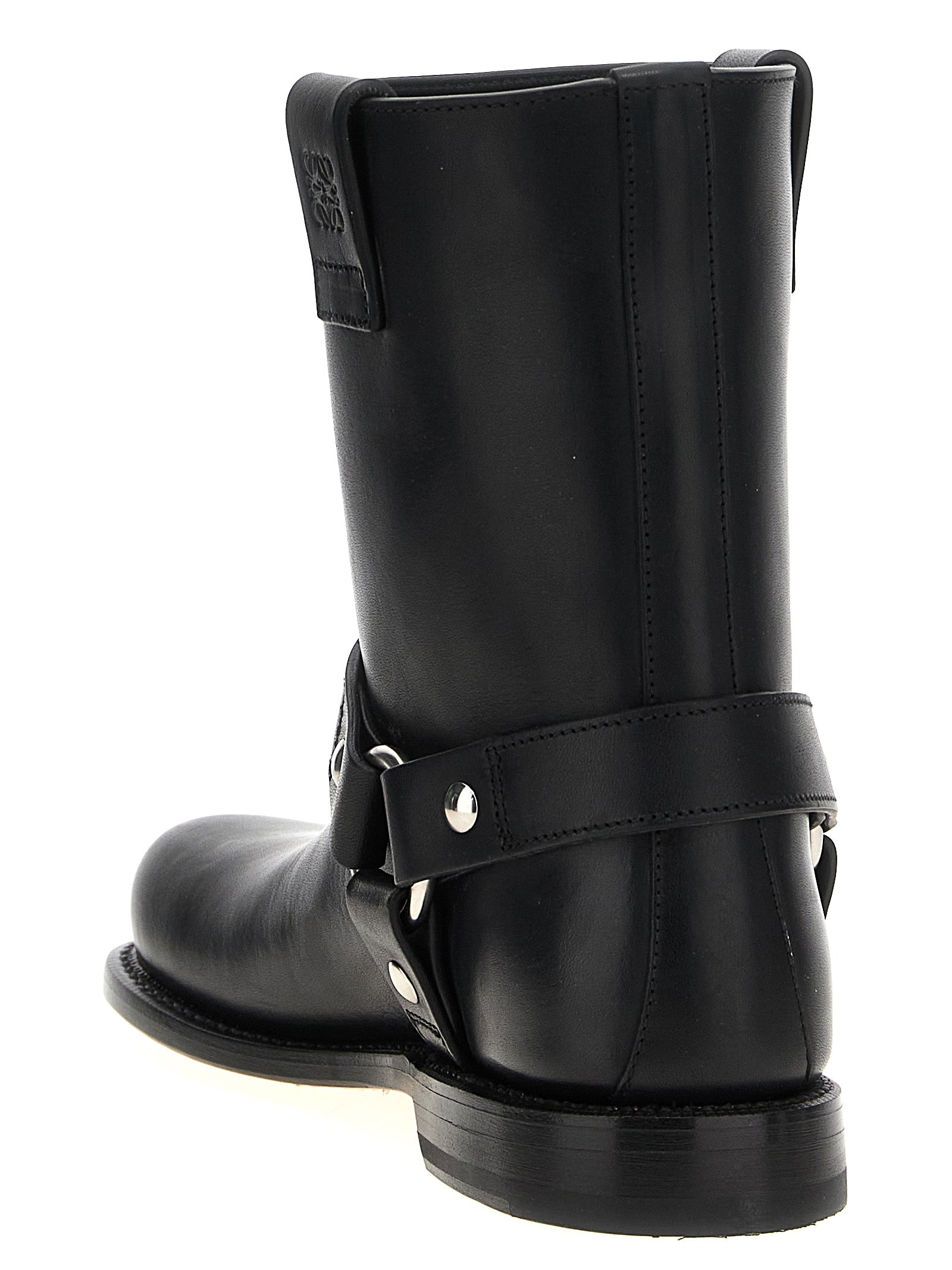 Loewe Campo Biker Ankle Boots — Women's Boots
