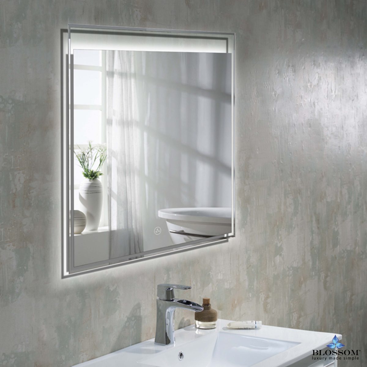 Blossom Alpha 30 Inch LED Illuminated Backlit Mirror - LED M1 3032