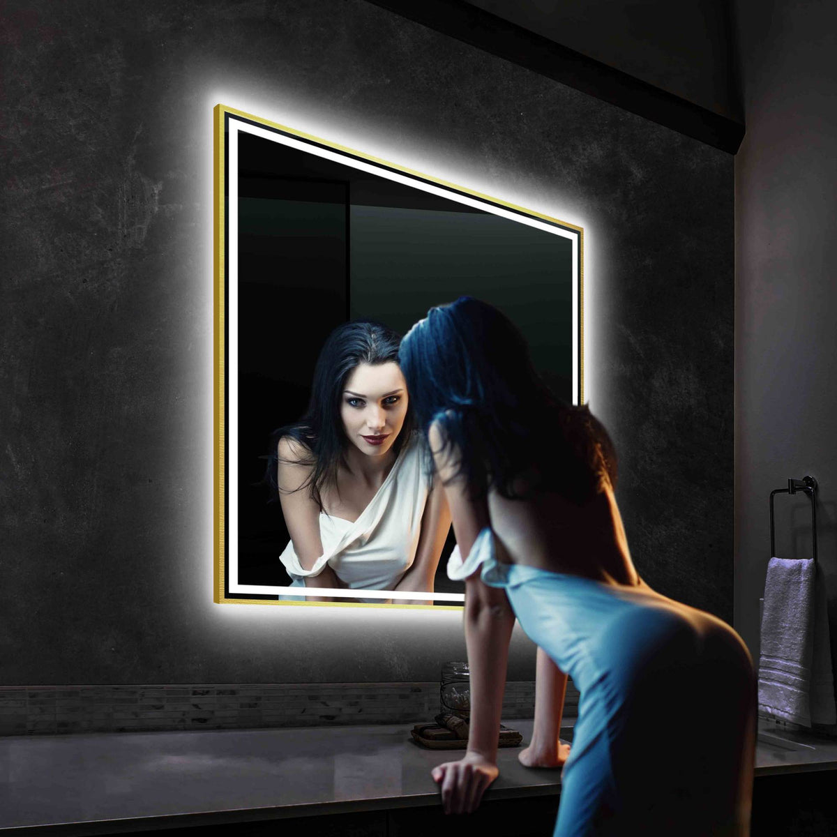 Blossom Stellar 36 Inch LED Mirror - LED M4 3636 MB