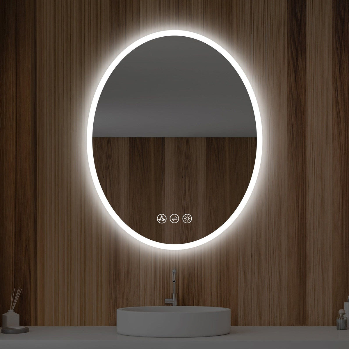 Blossom Oval 20 Inch Oval LED Mirror - LED M6 2030