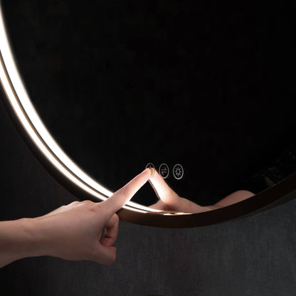 Blossom Oskar 32 Inch Round LED Mirror - LED M7 R32 MB