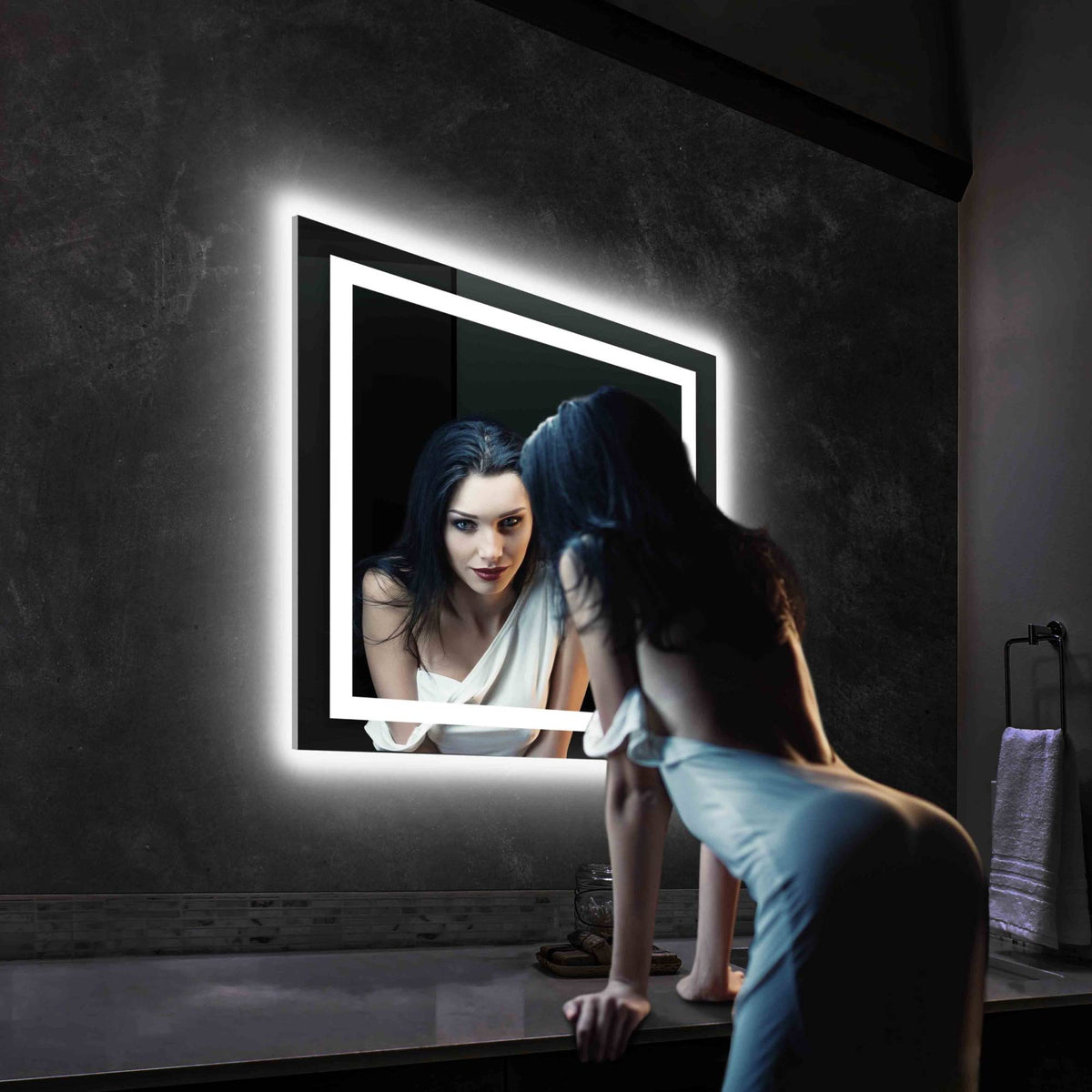 Blossom Lyra 30 x 30 Inch LED Mirror  - LED M8 3030