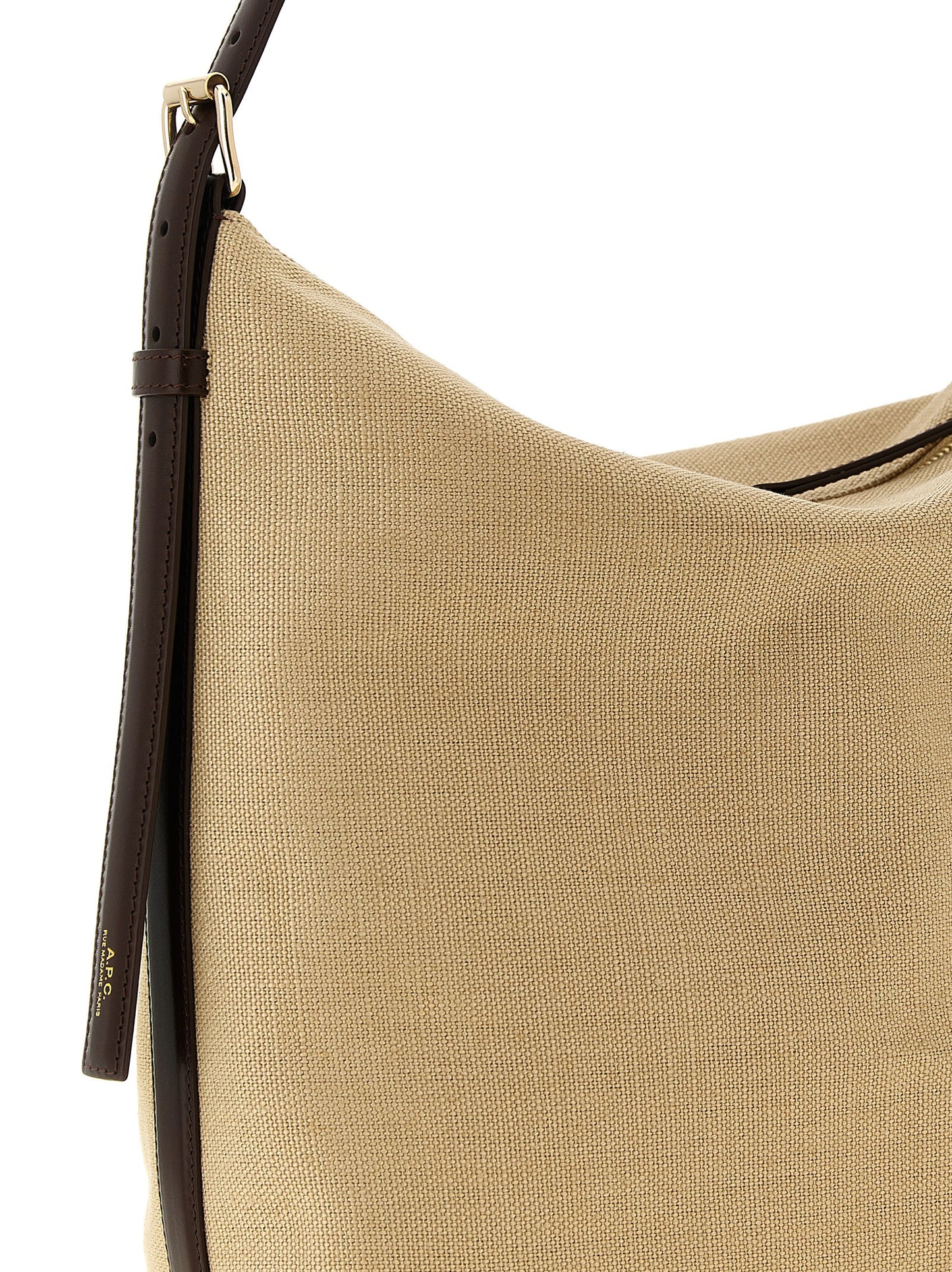 A.p.c. Vera Shoulder Bag — Cotton Canvas Shoulder