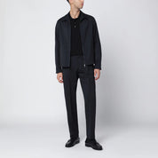 Santaniello Blue wool-blend suit