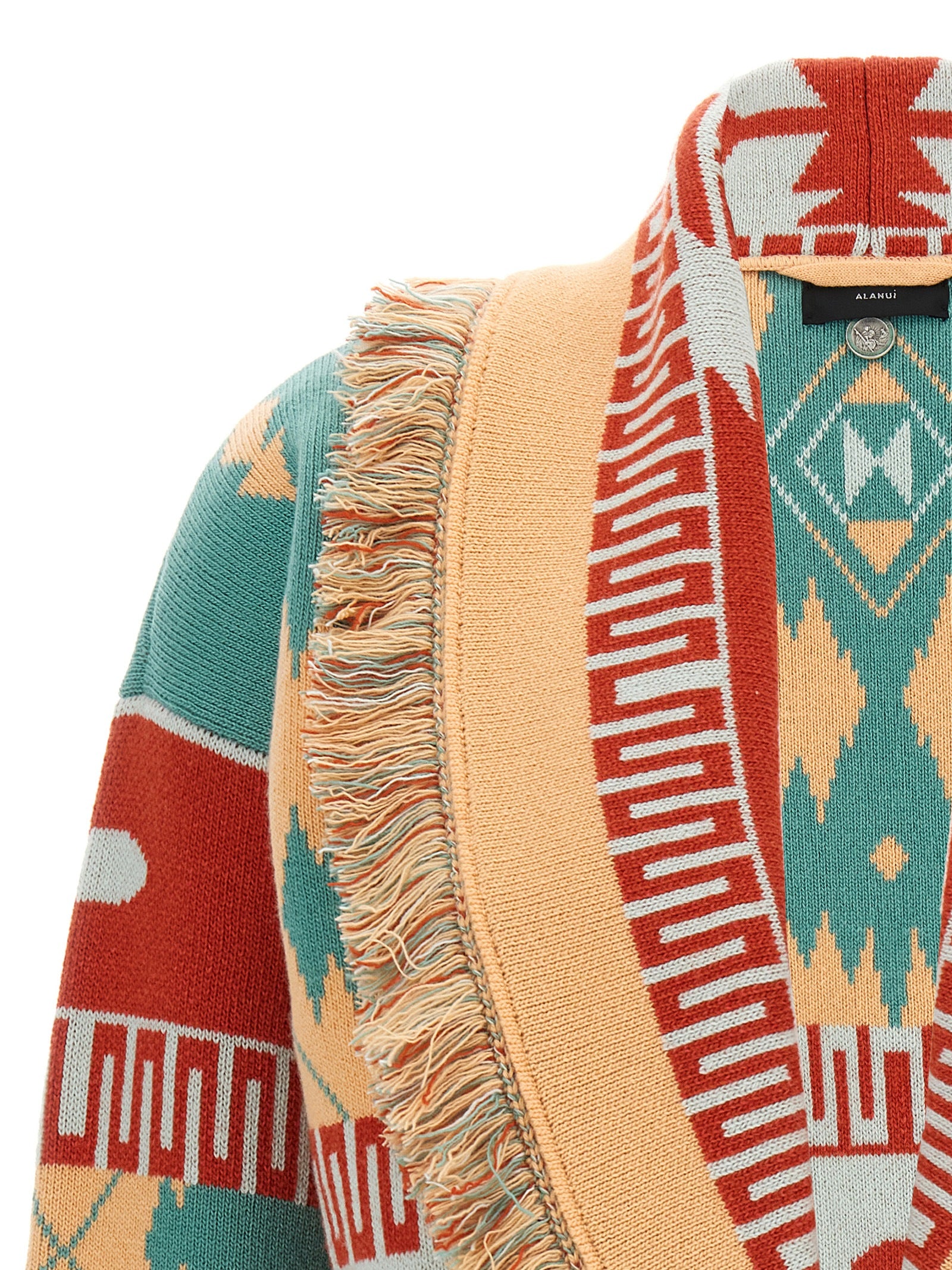 Alanui Icon Thistles Knitwear — Cashmere Cardigan 2026