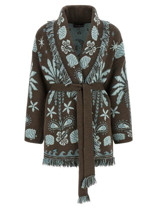 Alanui Echoes Of The Island Cardigan — Knitwear