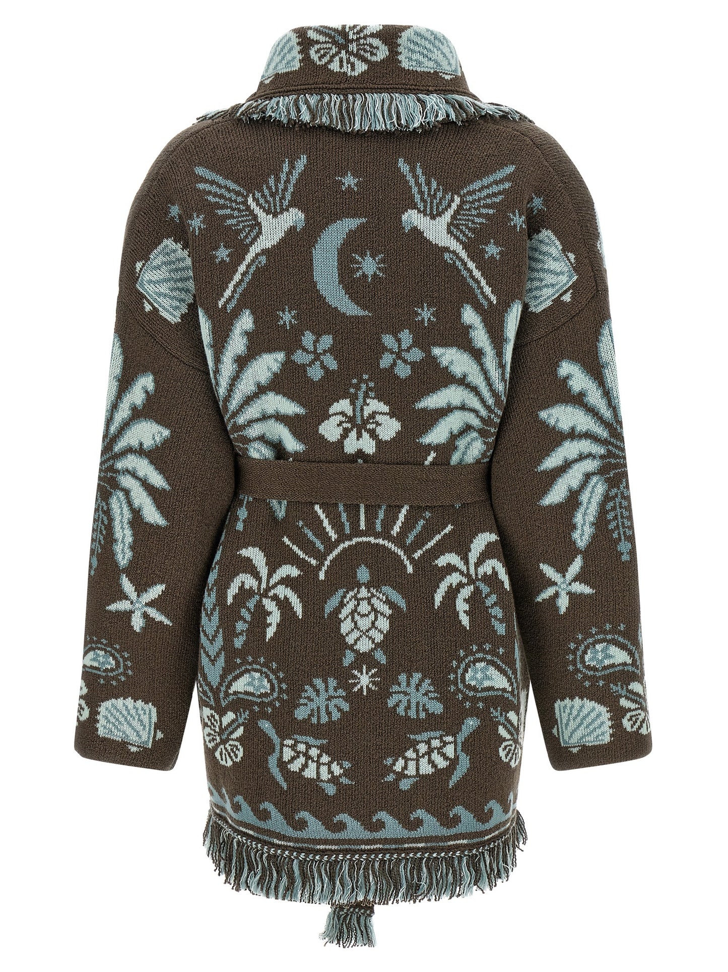 Alanui Echoes Of The Island Cardigan — Knitwear
