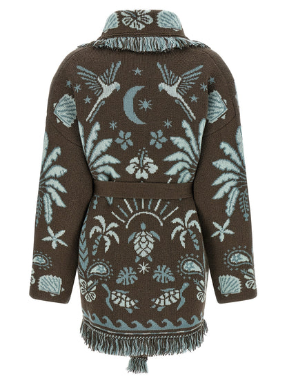 Alanui Echoes Of The Island Cardigan — Knitwear