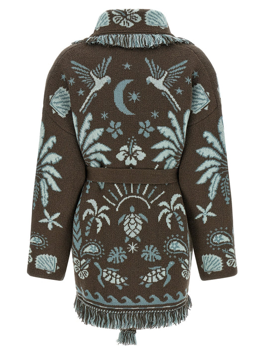 Alanui Echoes Of The Island Cardigan — Knitwear