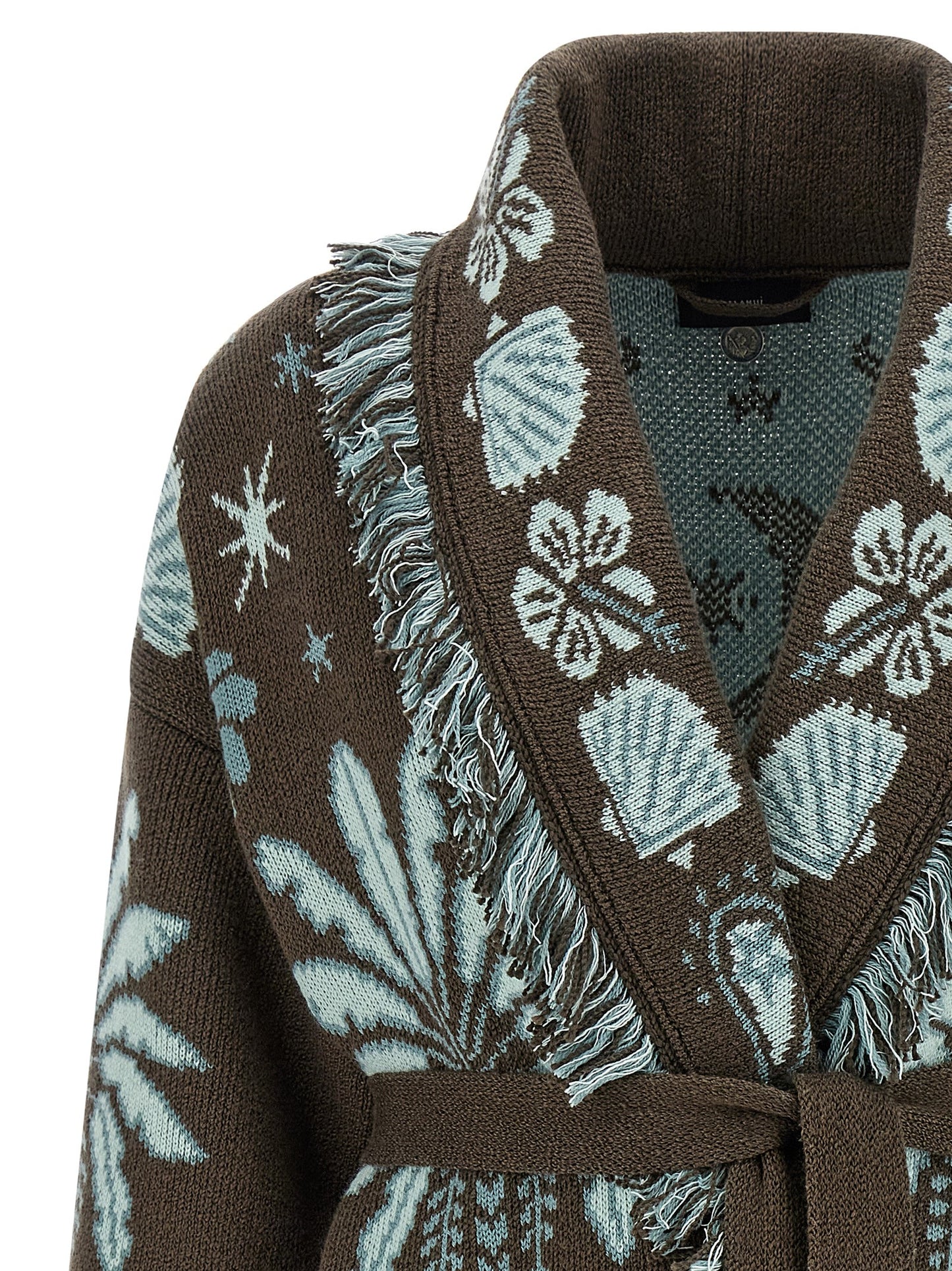 Alanui Echoes Of The Island Cardigan — Knitwear