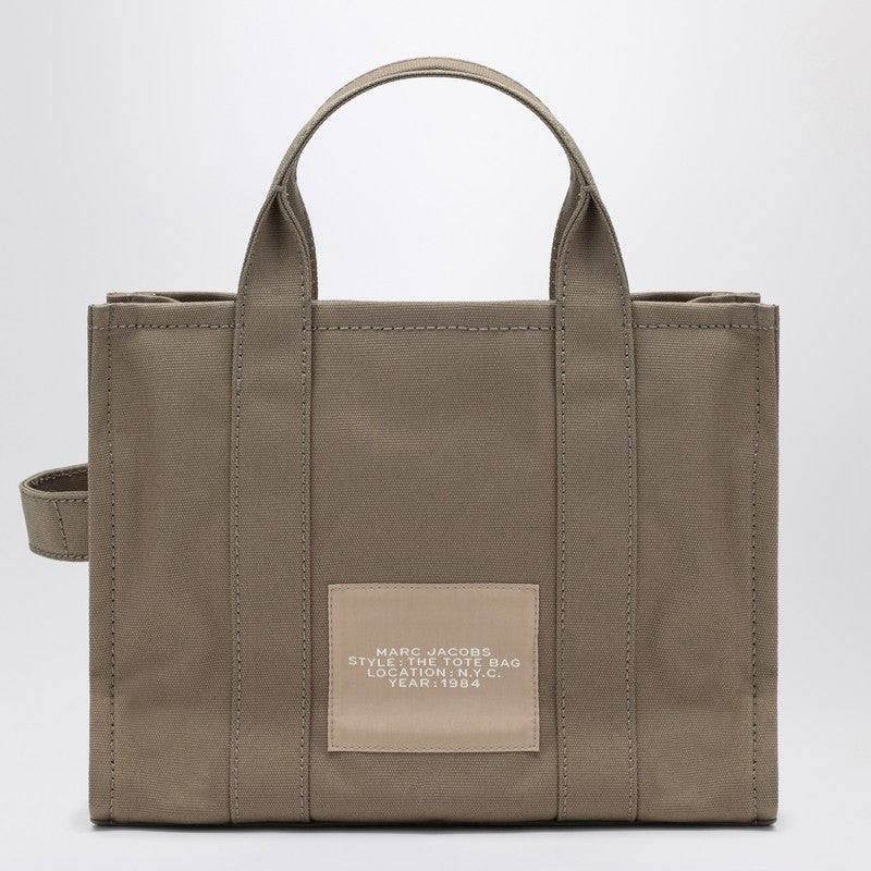 Marc Jacobs Medium Slate Green canvas tote bag