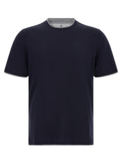Brunello Cucinelli Double Layer T-shirt